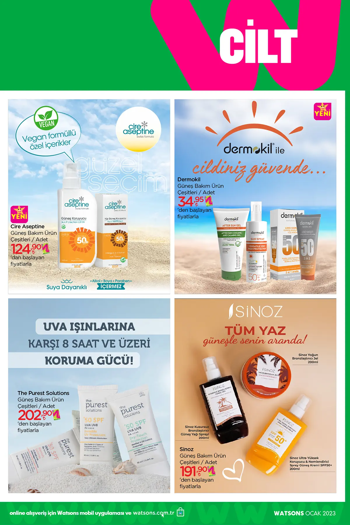 Watsons haziran 2023 Aktüel Ürünler Kataloğu 17. Sayfa