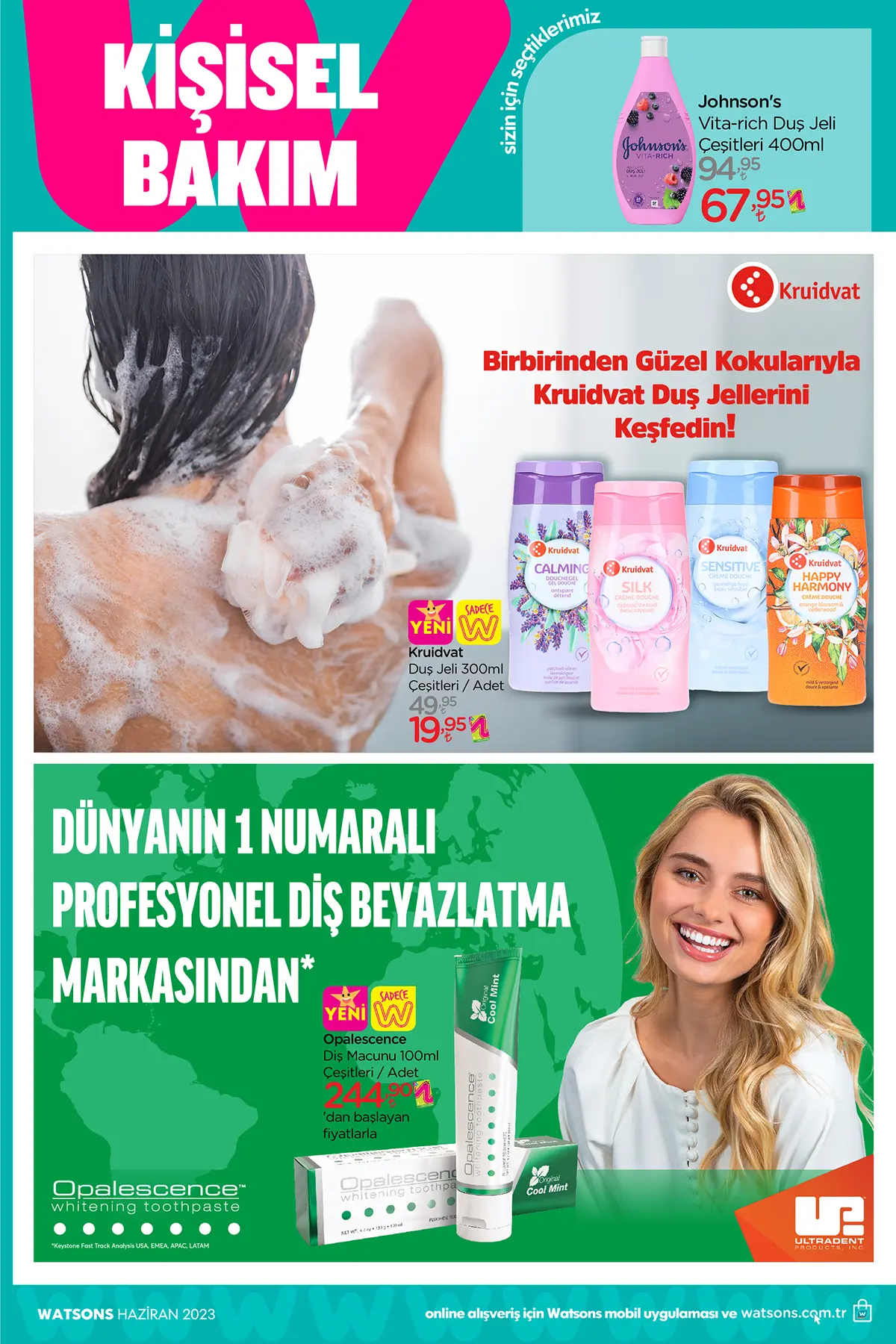 Watsons haziran 2023 Aktüel Ürünler Kataloğu 40. Sayfa