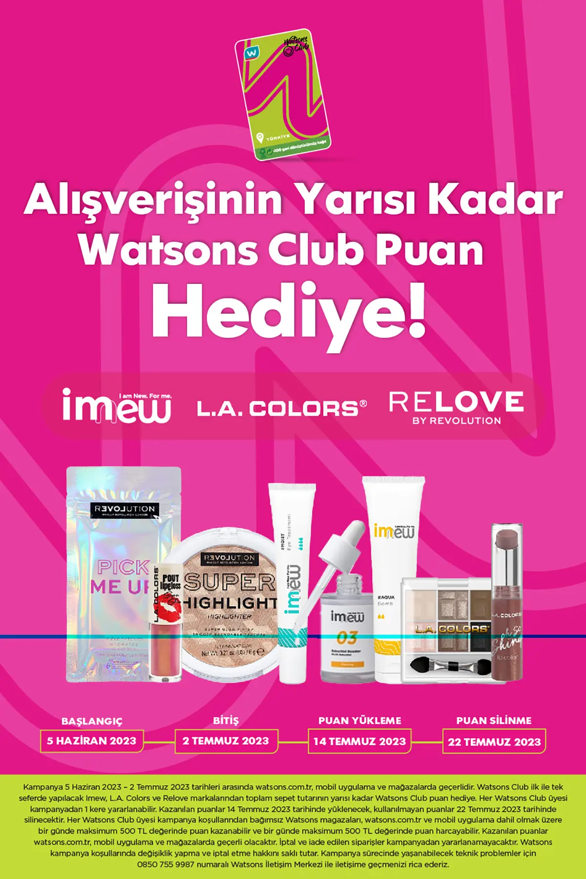 Watsons haziran 2023 Aktüel Ürünler Kataloğu 45. Sayfa