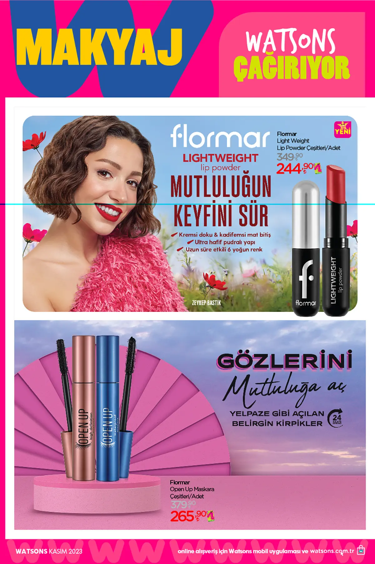Watsons Kasım 2023 Aktüel Ürünler Kataloğu 10. Sayfa