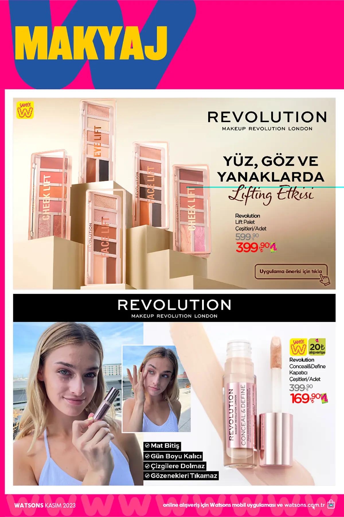 Watsons Kasım 2023 Aktüel Ürünler Kataloğu 12. Sayfa