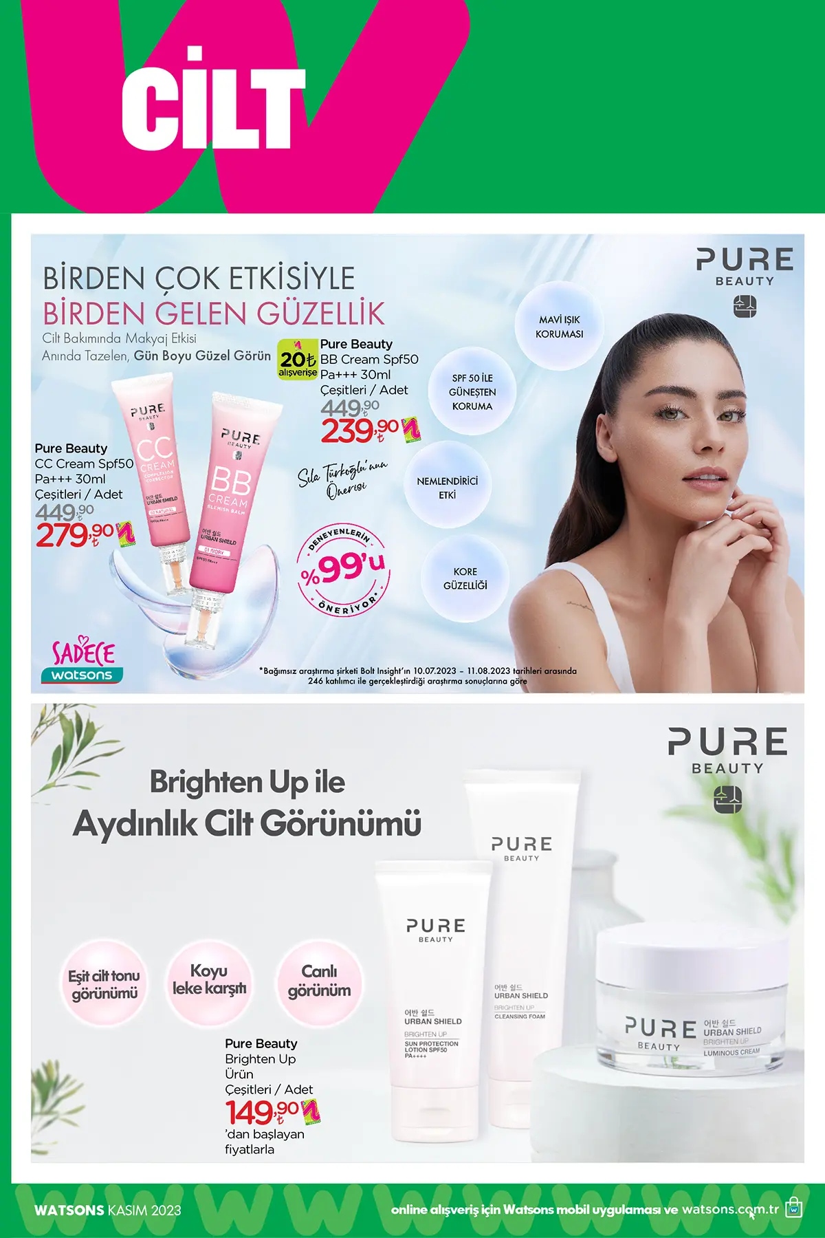 Watsons Kasım 2023 Aktüel Ürünler Kataloğu 20. Sayfa