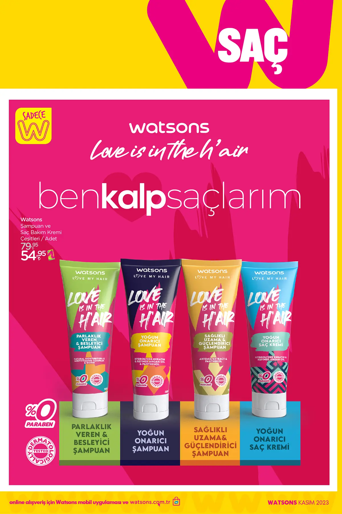 Watsons Kasım 2023 Aktüel Ürünler Kataloğu 25. Sayfa