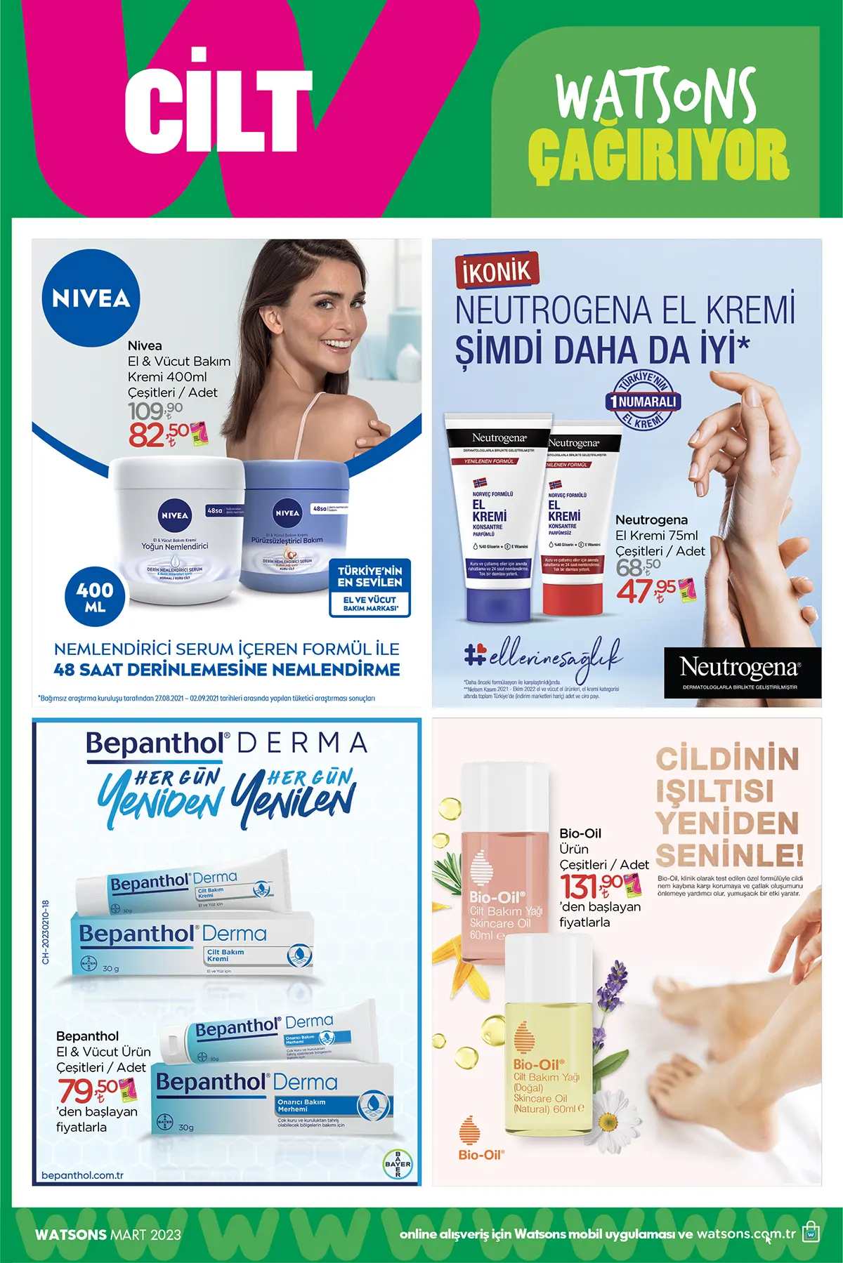 Watsons Mart 2023 Aktüel Ürünler Kataloğu 28. Sayfa