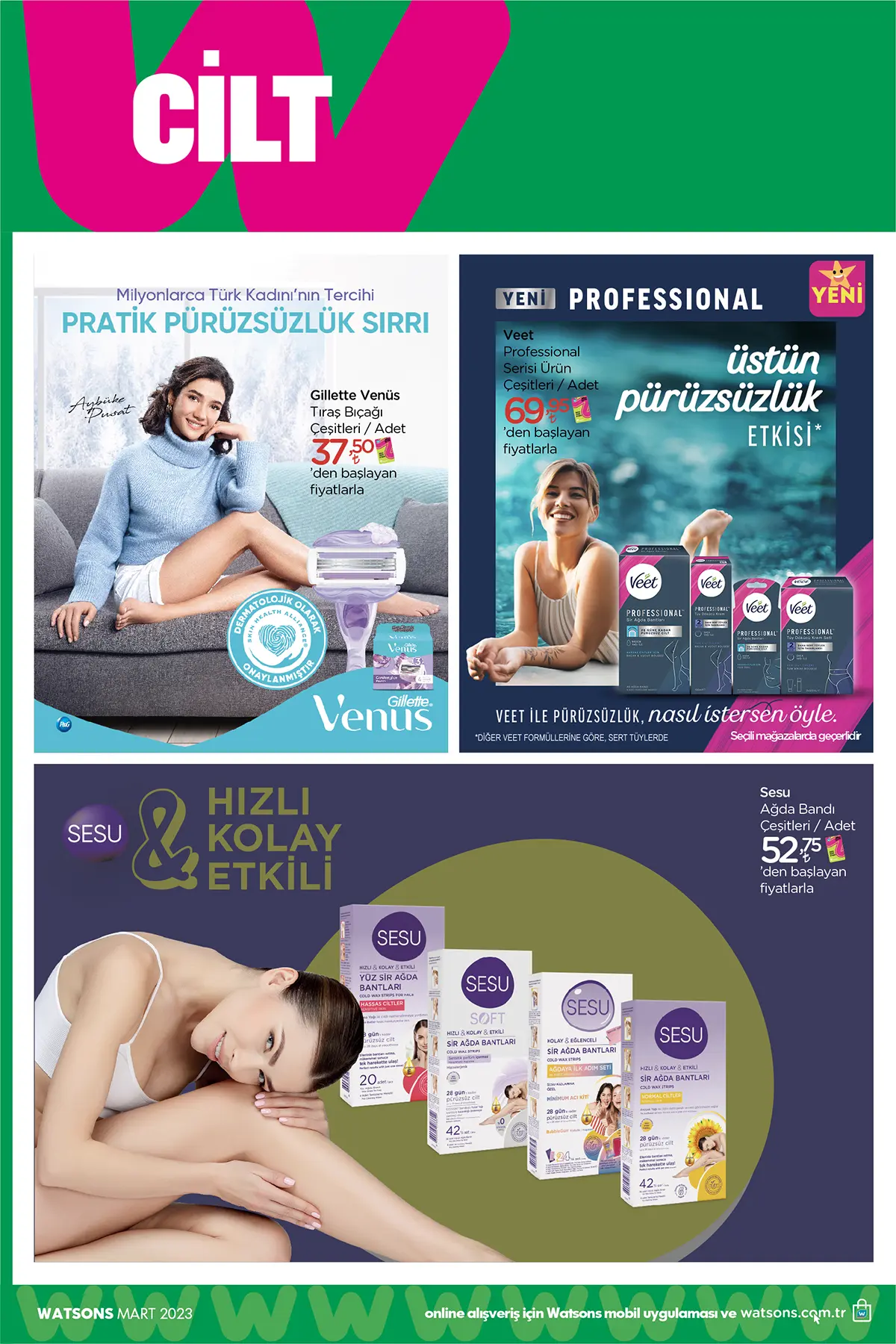 Watsons Mart 2023 Aktüel Ürünler Kataloğu 30. Sayfa