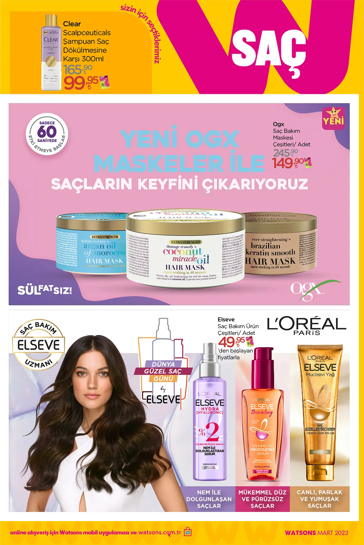 Watsons Mart 2023 Aktüel Ürünler Kataloğu 33. Sayfa