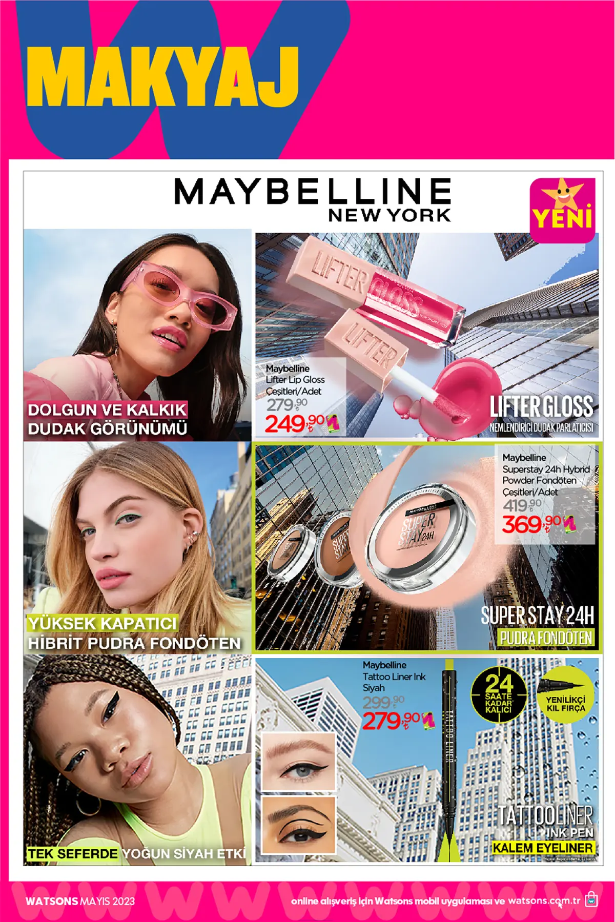 Watsons mayis 2023 Aktüel Ürünler Kataloğu 16. Sayfa