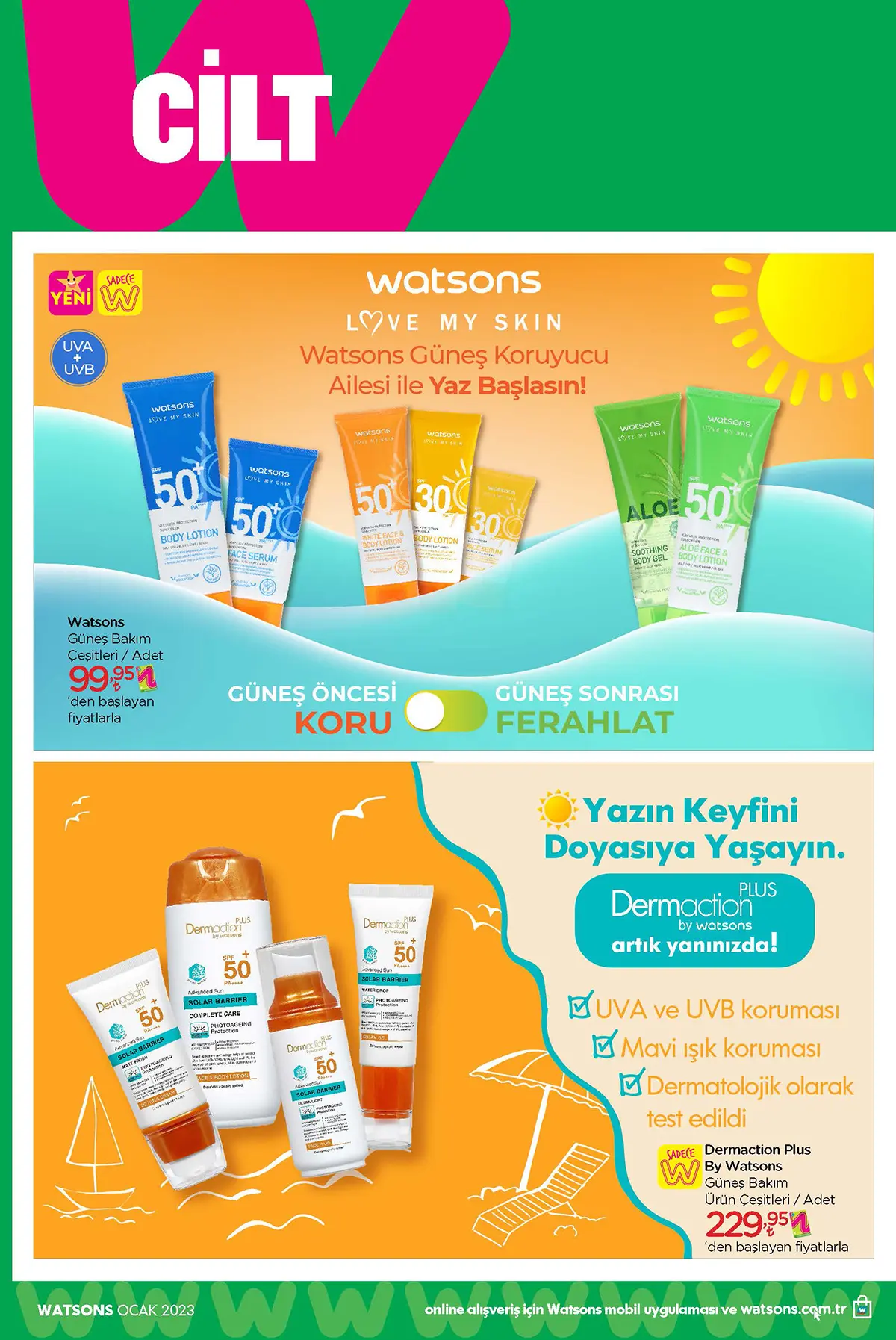 Watsons mayis 2023 Aktüel Ürünler Kataloğu 26. Sayfa