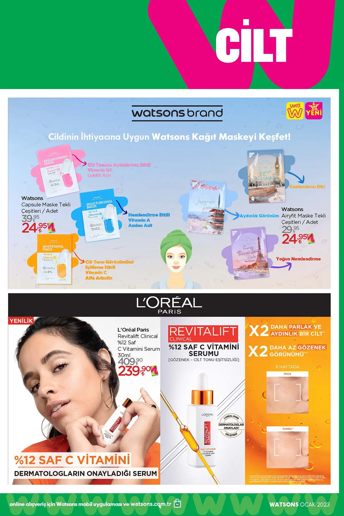Watsons mayis 2023 Aktüel Ürünler Kataloğu 27. Sayfa