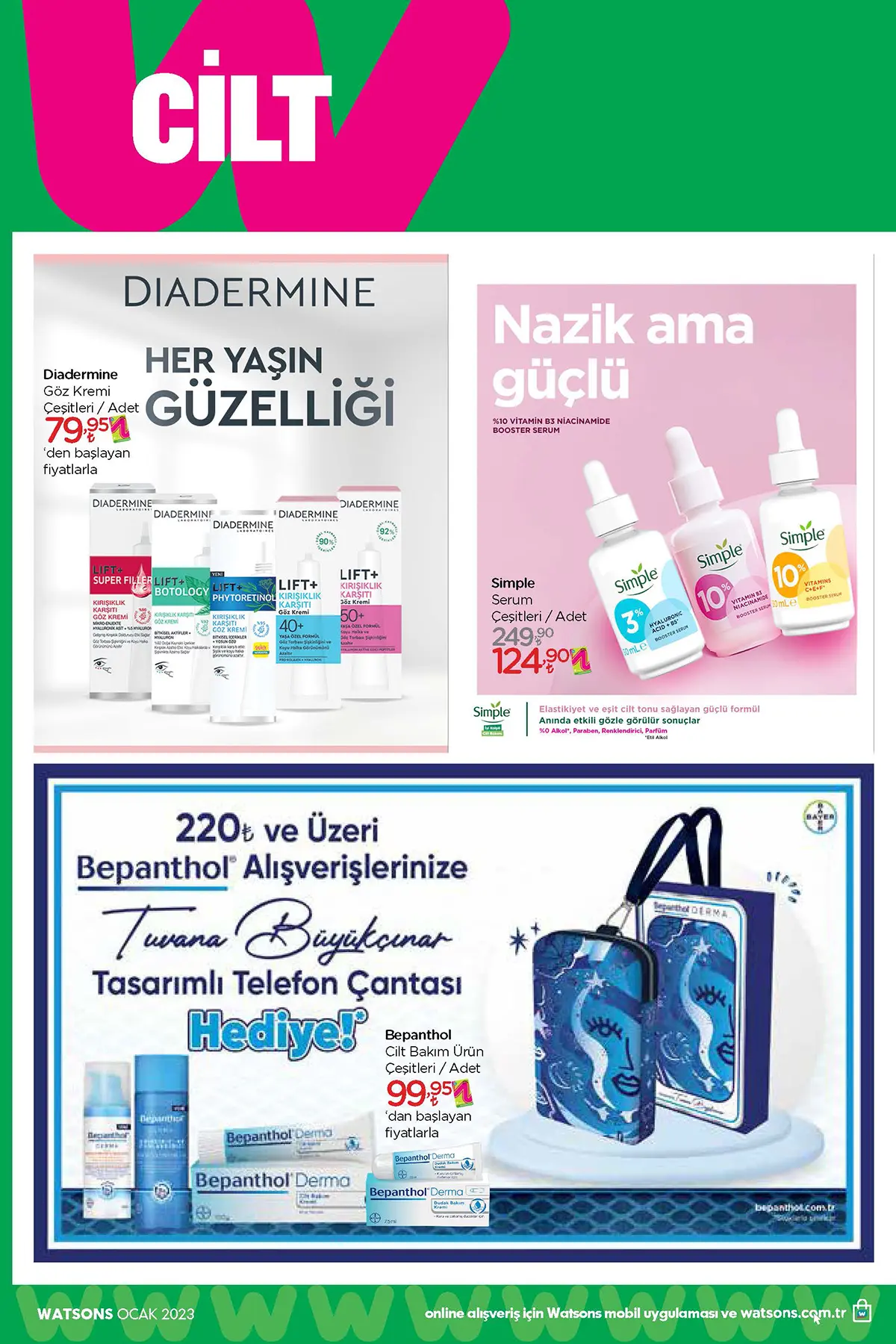 Watsons mayis 2023 Aktüel Ürünler Kataloğu 28. Sayfa