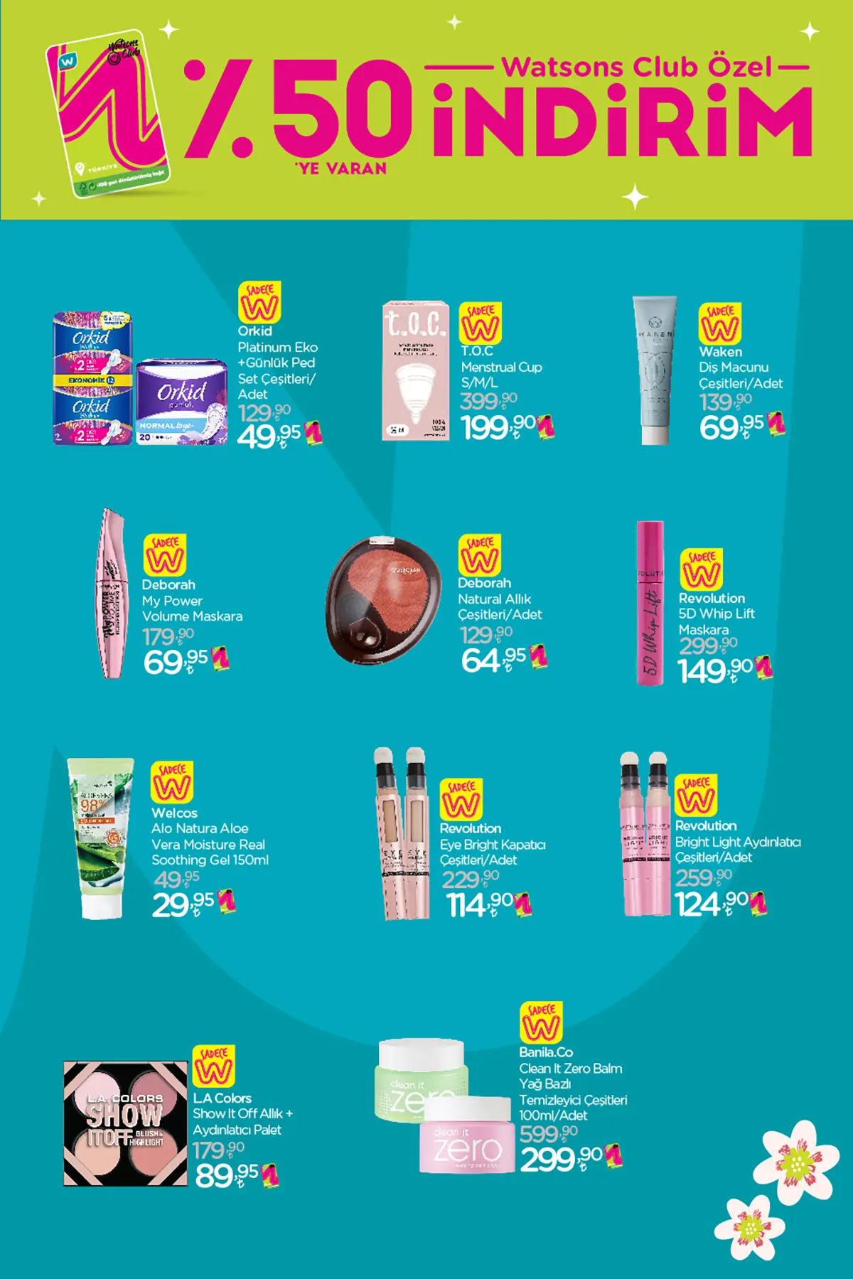 Watsons nisan 2023 Aktüel Ürünler Kataloğu 5. Sayfa