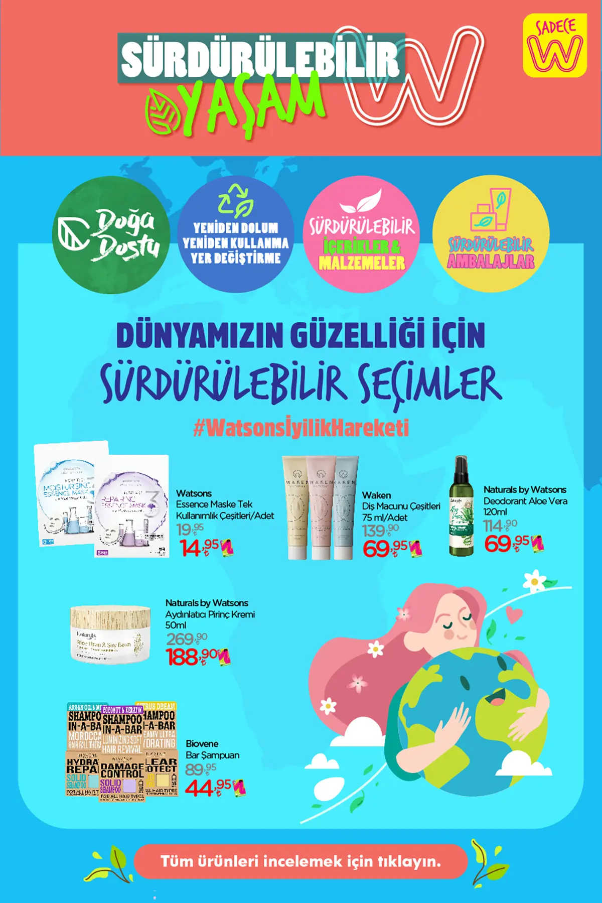 Watsons nisan 2023 Aktüel Ürünler Kataloğu 8. Sayfa