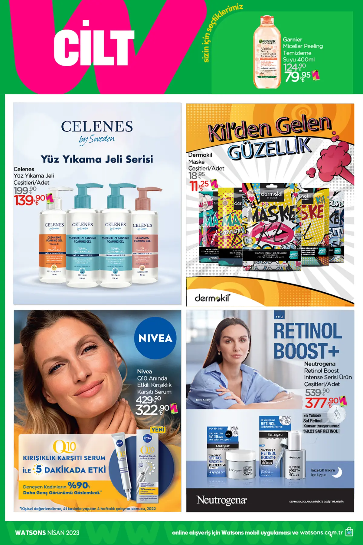Watsons nisan 2023 Aktüel Ürünler Kataloğu 18. Sayfa