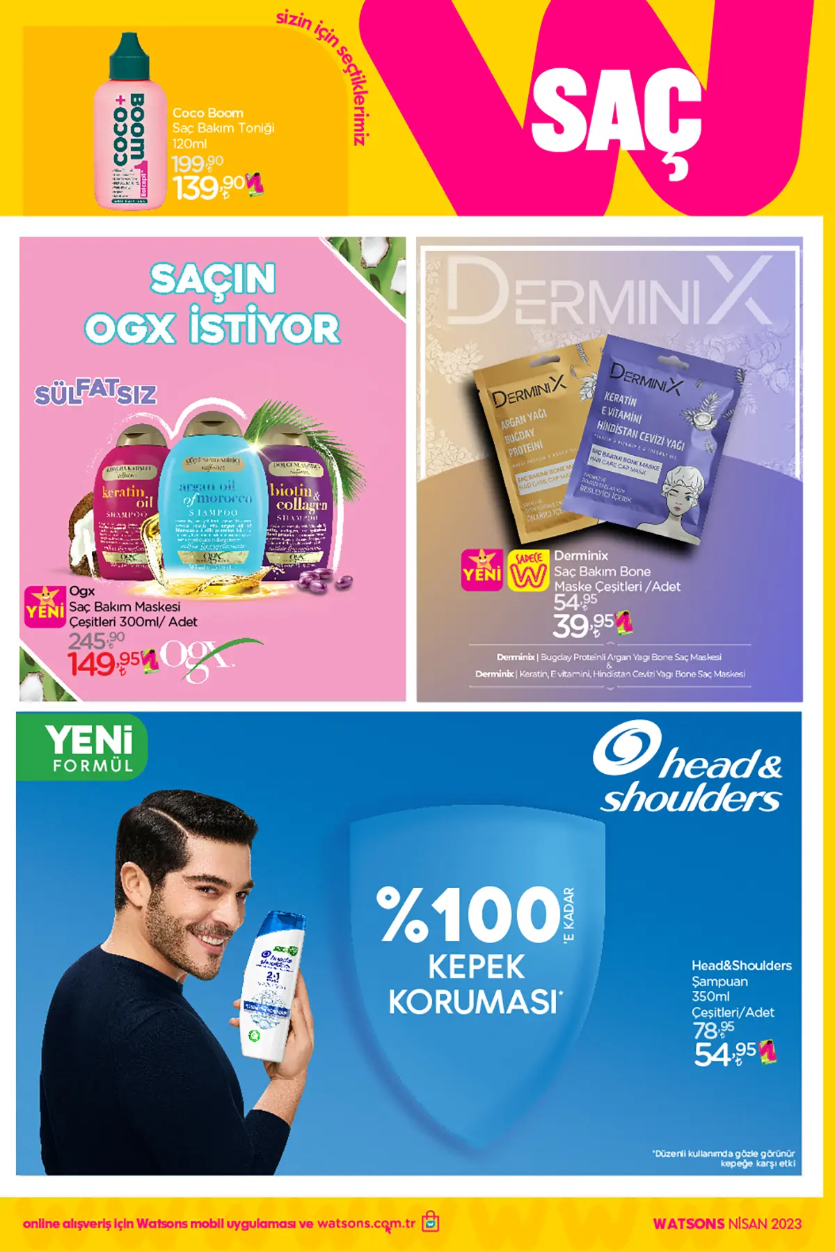 Watsons nisan 2023 Aktüel Ürünler Kataloğu 23. Sayfa