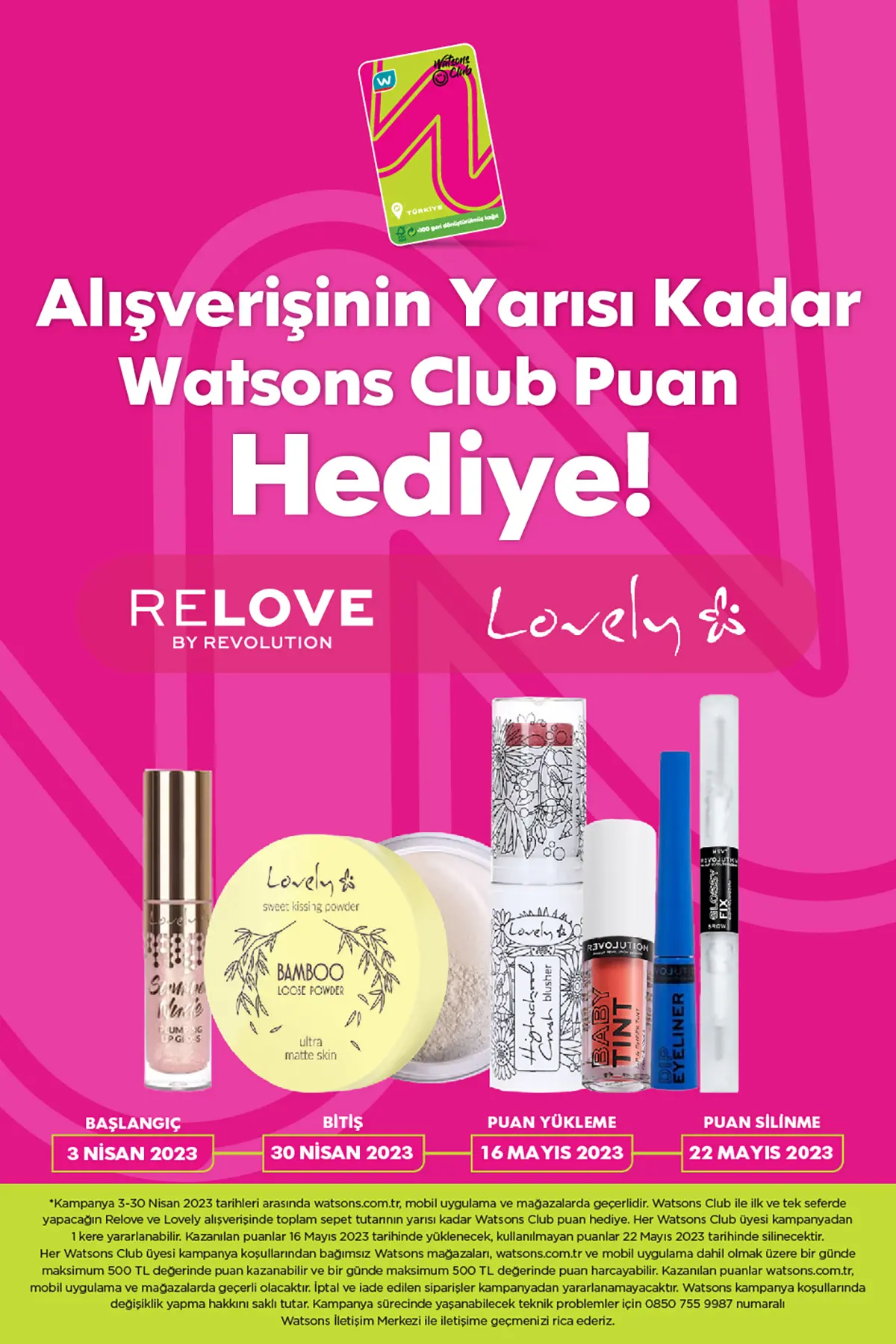 Watsons nisan 2023 Aktüel Ürünler Kataloğu 27. Sayfa