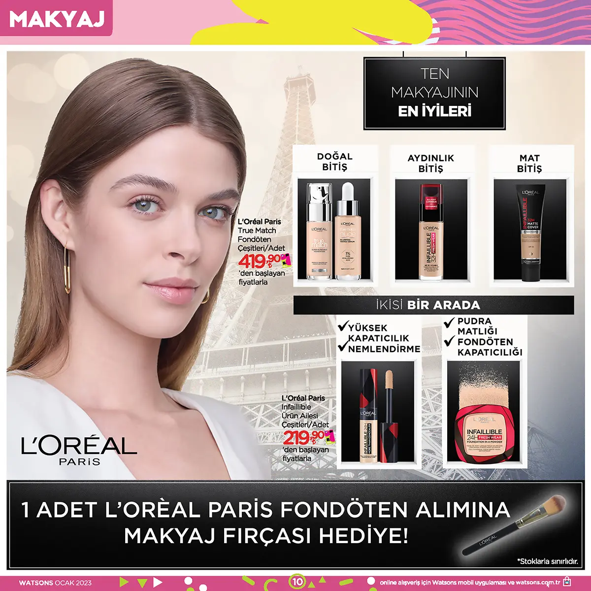 Watsons Ocak 2023 Aktüel Ürünler Kataloğu 10. Sayfa