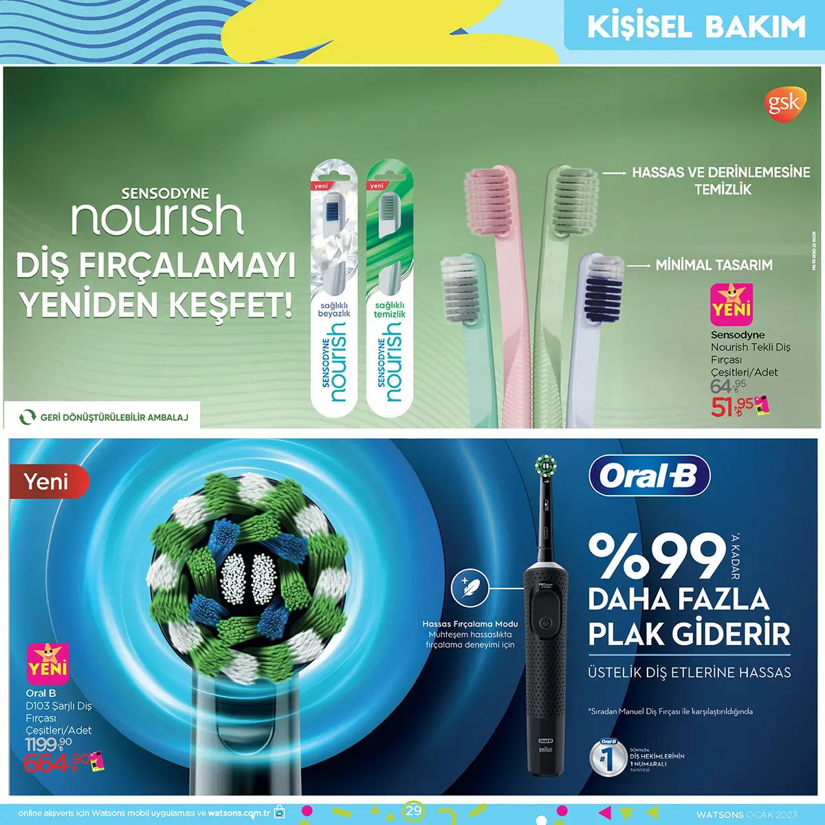 Watsons Ocak 2023 Aktüel Ürünler Kataloğu 29. Sayfa