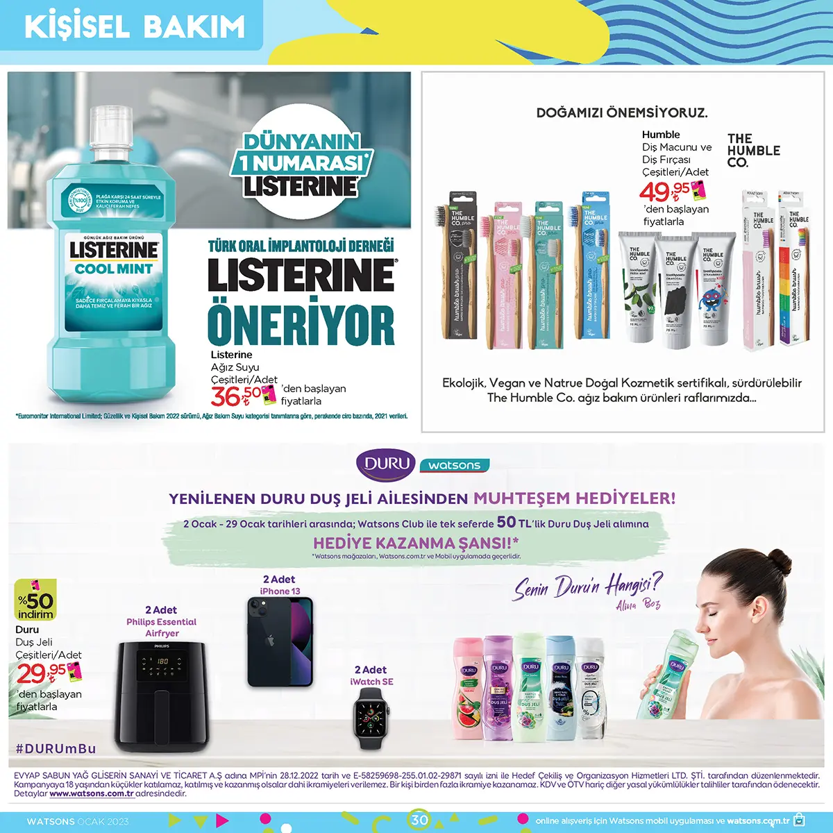 Watsons Ocak 2023 Aktüel Ürünler Kataloğu 30. Sayfa