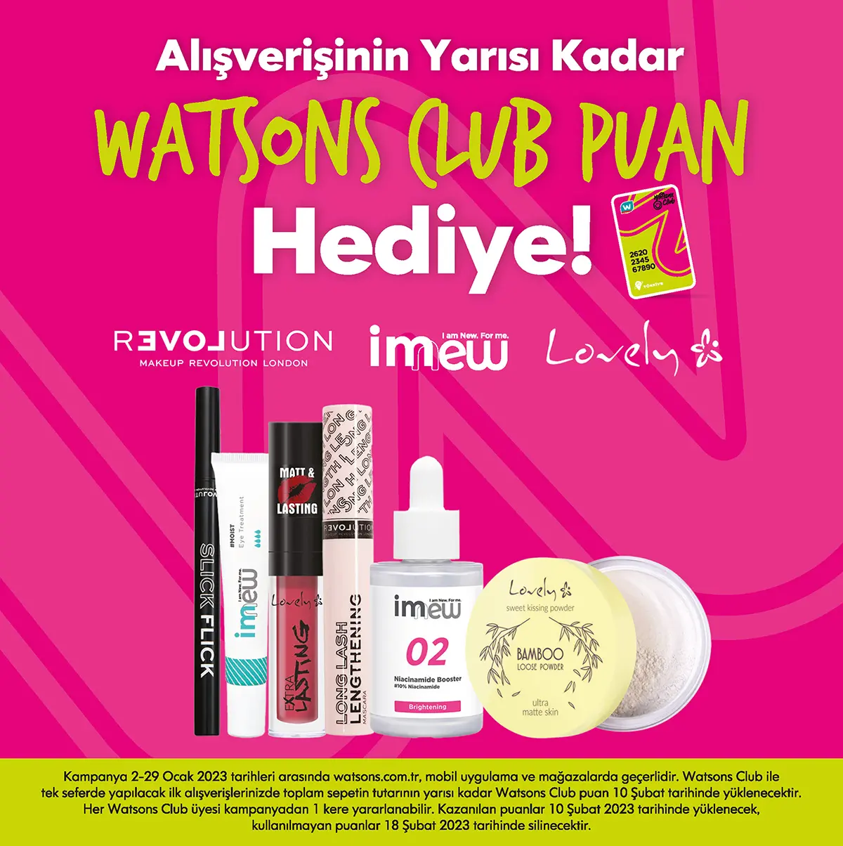 Watsons Ocak 2023 Aktüel Ürünler Kataloğu 35. Sayfa