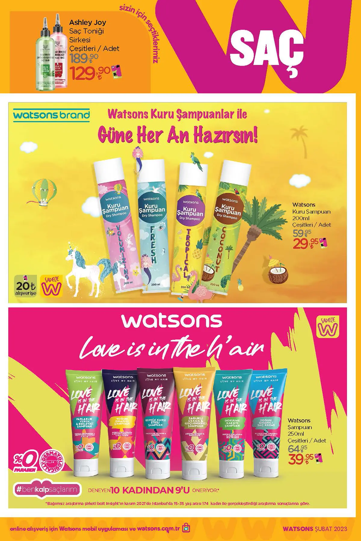 Watsons Şubat 2023 Aktüel Ürünler Kataloğu 27. Sayfa