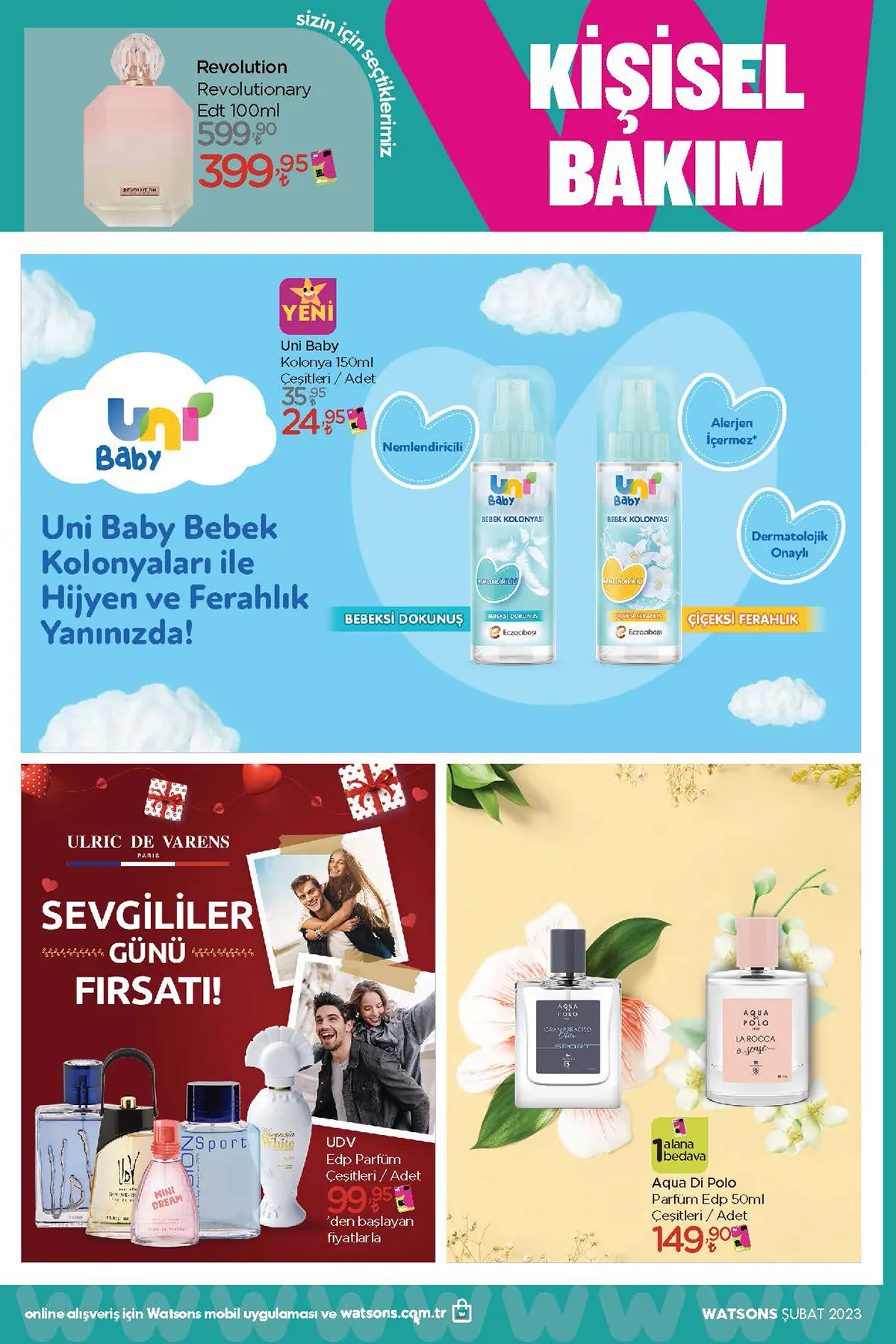 Watsons Şubat 2023 Aktüel Ürünler Kataloğu 33. Sayfa