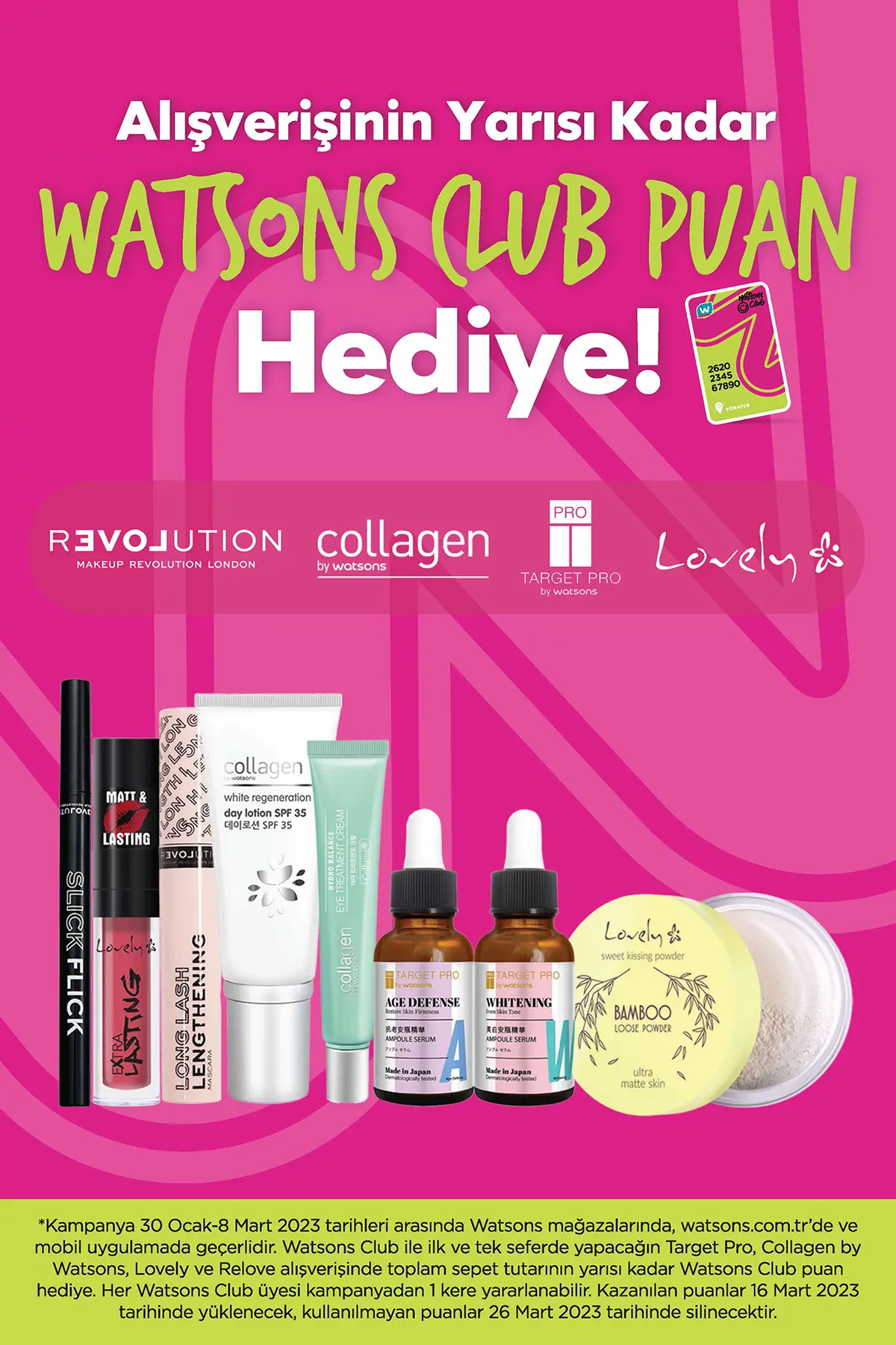 Watsons Şubat 2023 Aktüel Ürünler Kataloğu 36. Sayfa