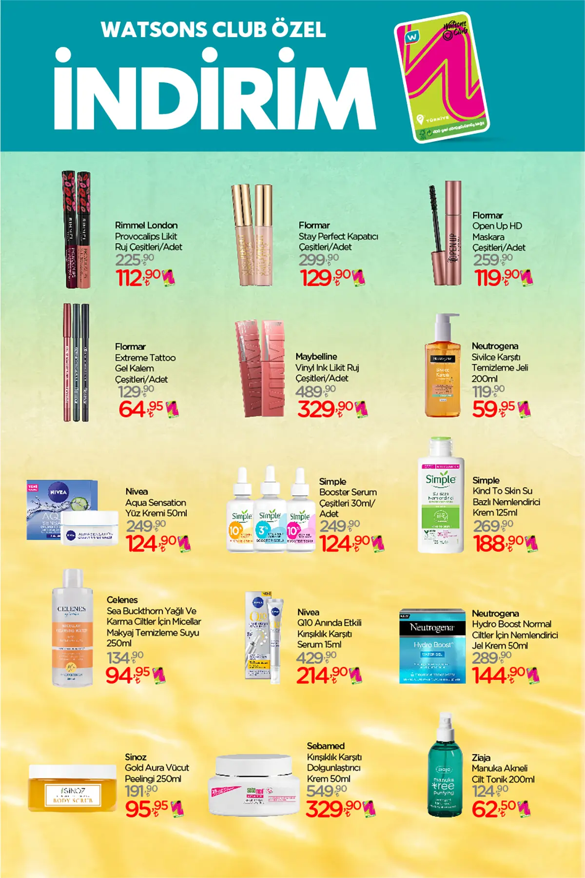 Watsons temmuz 2023 Aktüel Ürünler Kataloğu 5. Sayfa