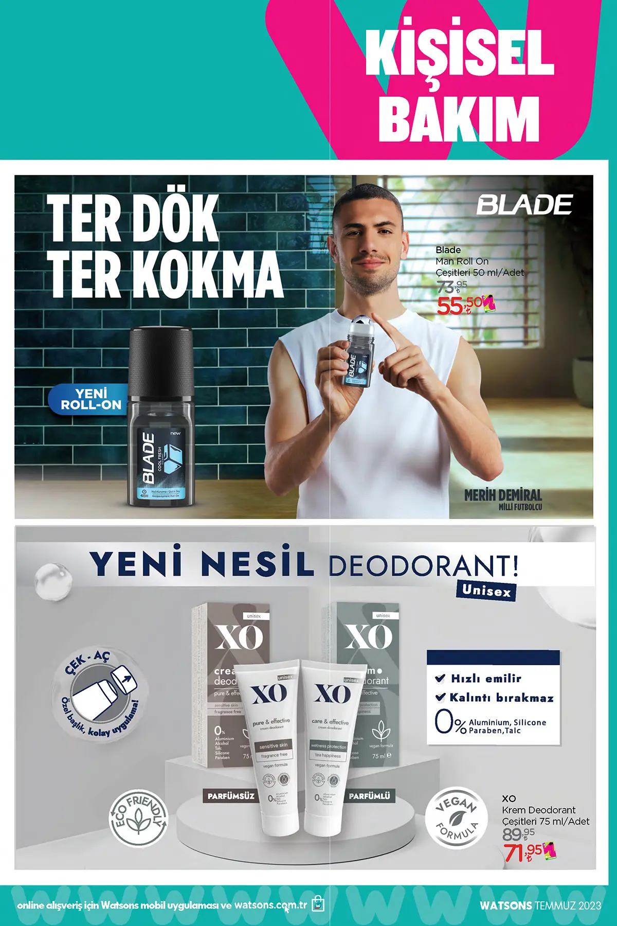 Watsons temmuz 2023 Aktüel Ürünler Kataloğu 31. Sayfa