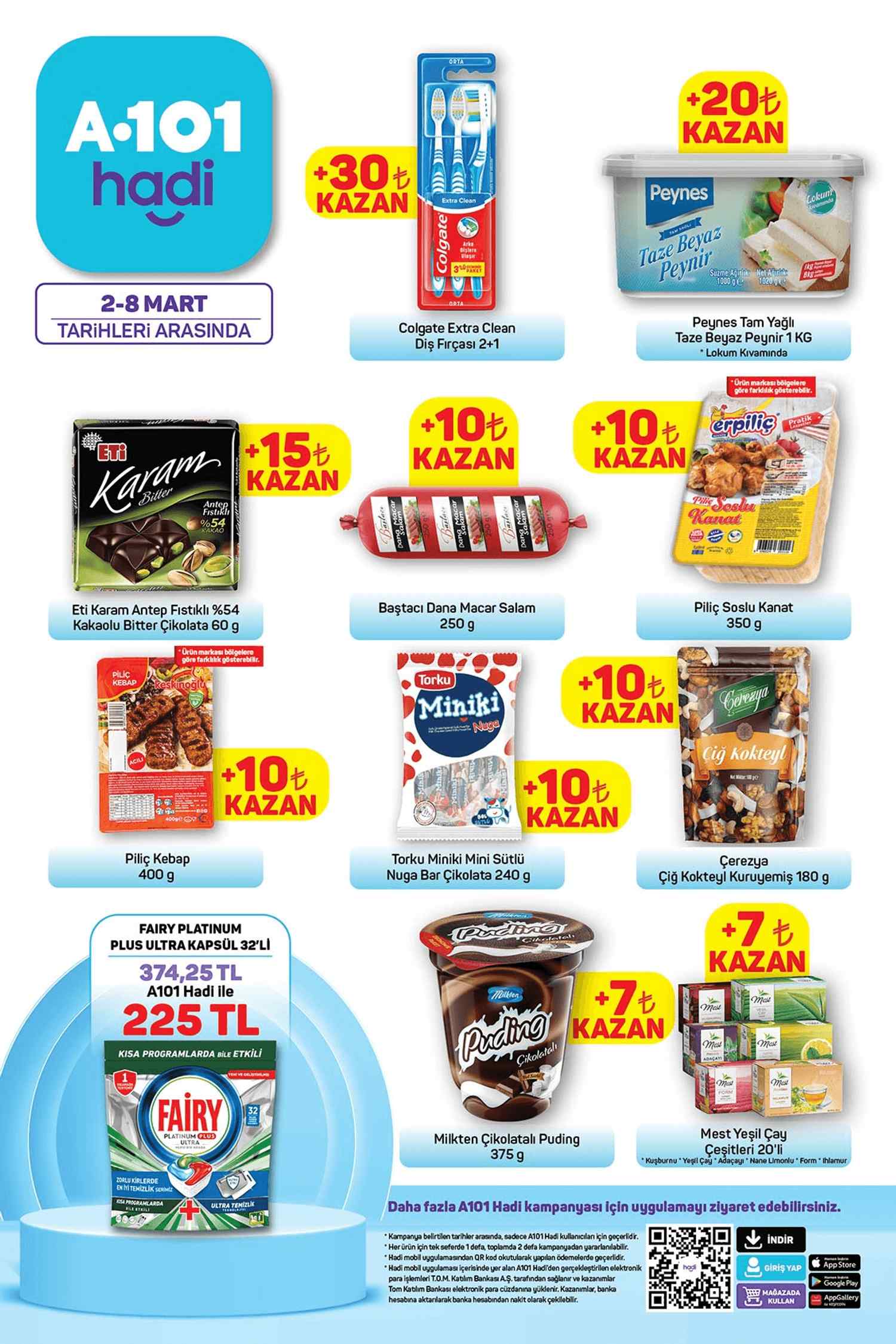 A101 2 Mart 2024 HADİ Kataloğu
