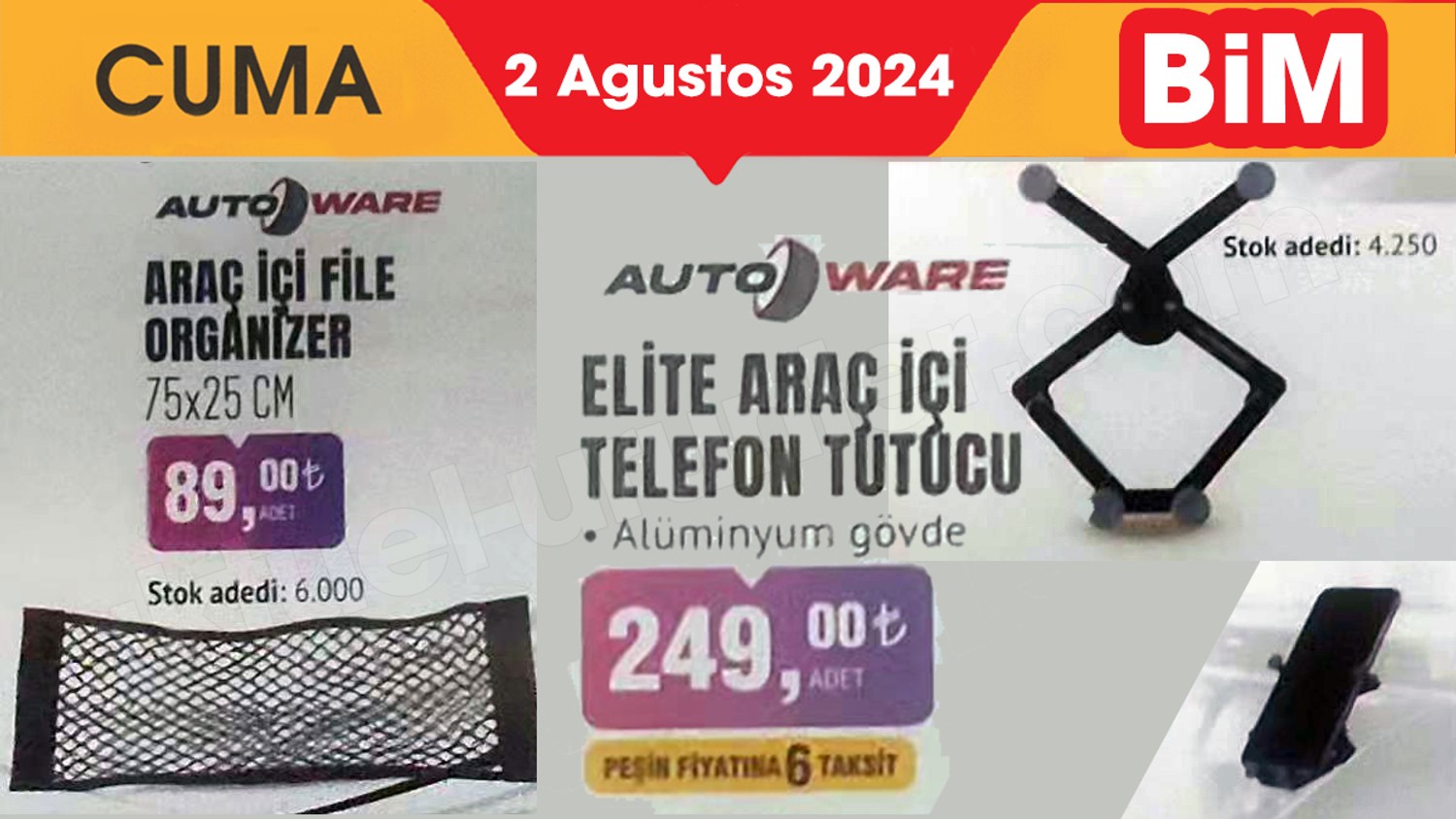 Autoware Ürünleri Bölüm 3