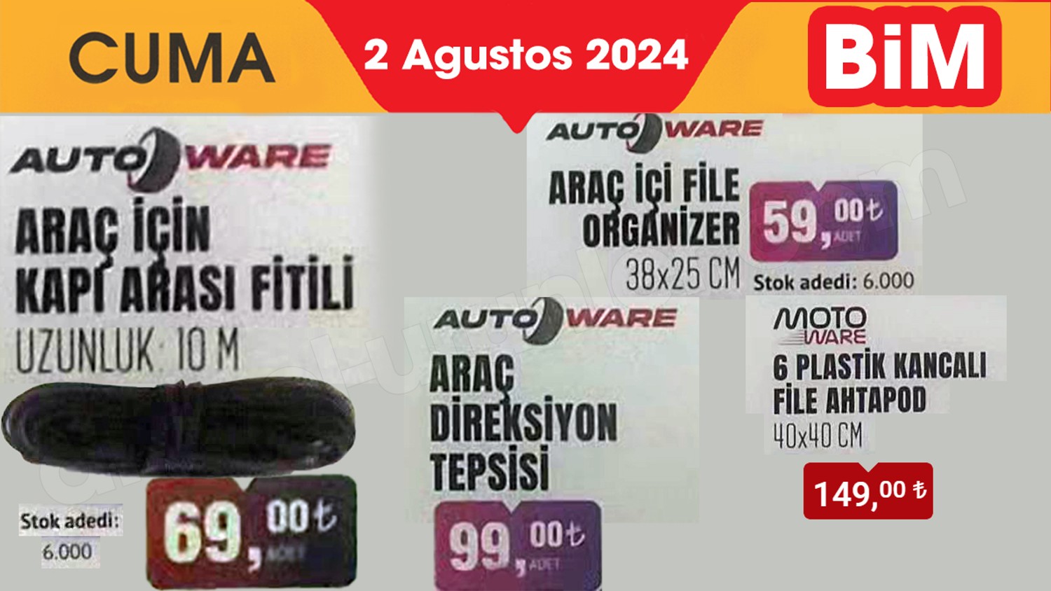 Autoware Ürünleri Bölüm 4