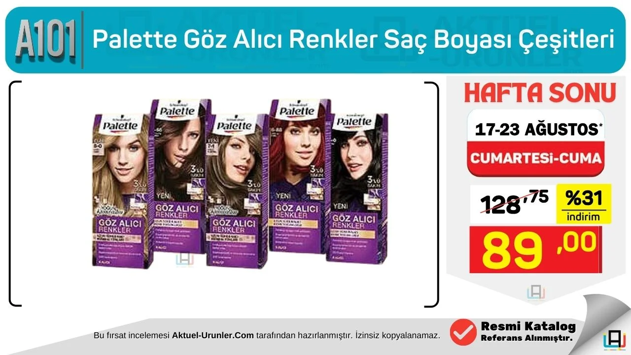 A101 17 Agustos Tekli İnceleme infografik Görsel