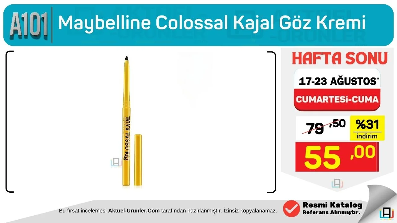 A101 17 Agustos Tekli İnceleme infografik Görsel