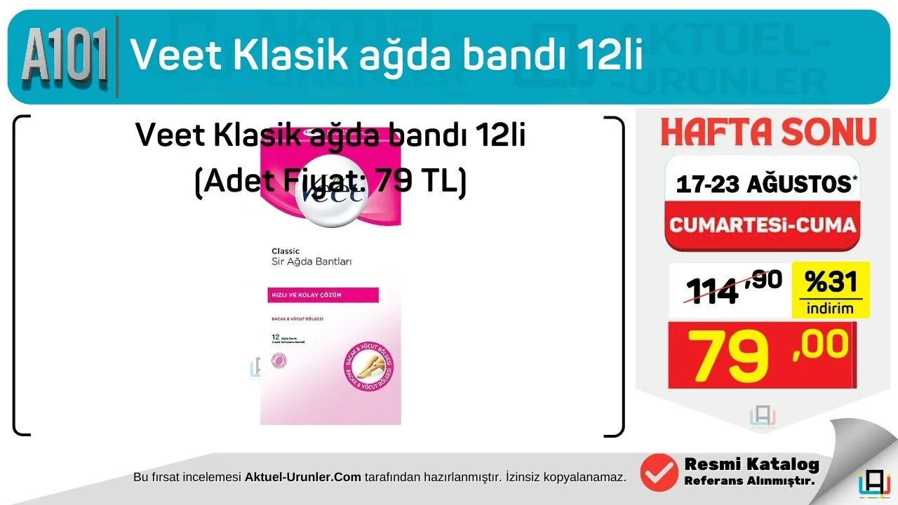 A101 17 Agustos Tekli İnceleme infografik Görsel
