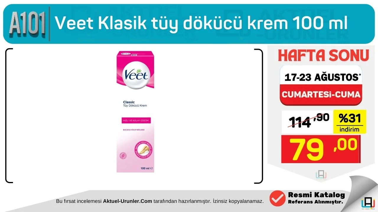 A101 17 Agustos Tekli İnceleme infografik Görsel