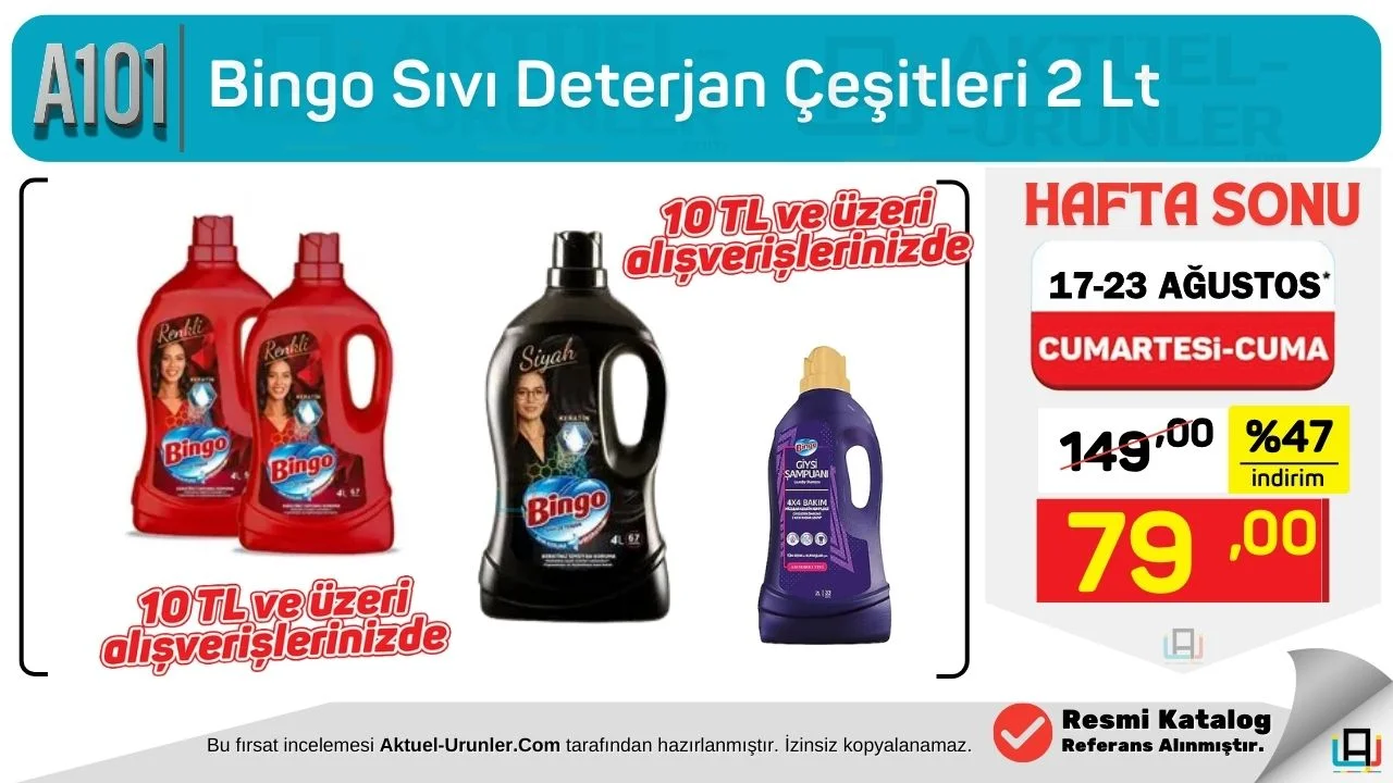 A101 17 Agustos Tekli İnceleme infografik Görsel