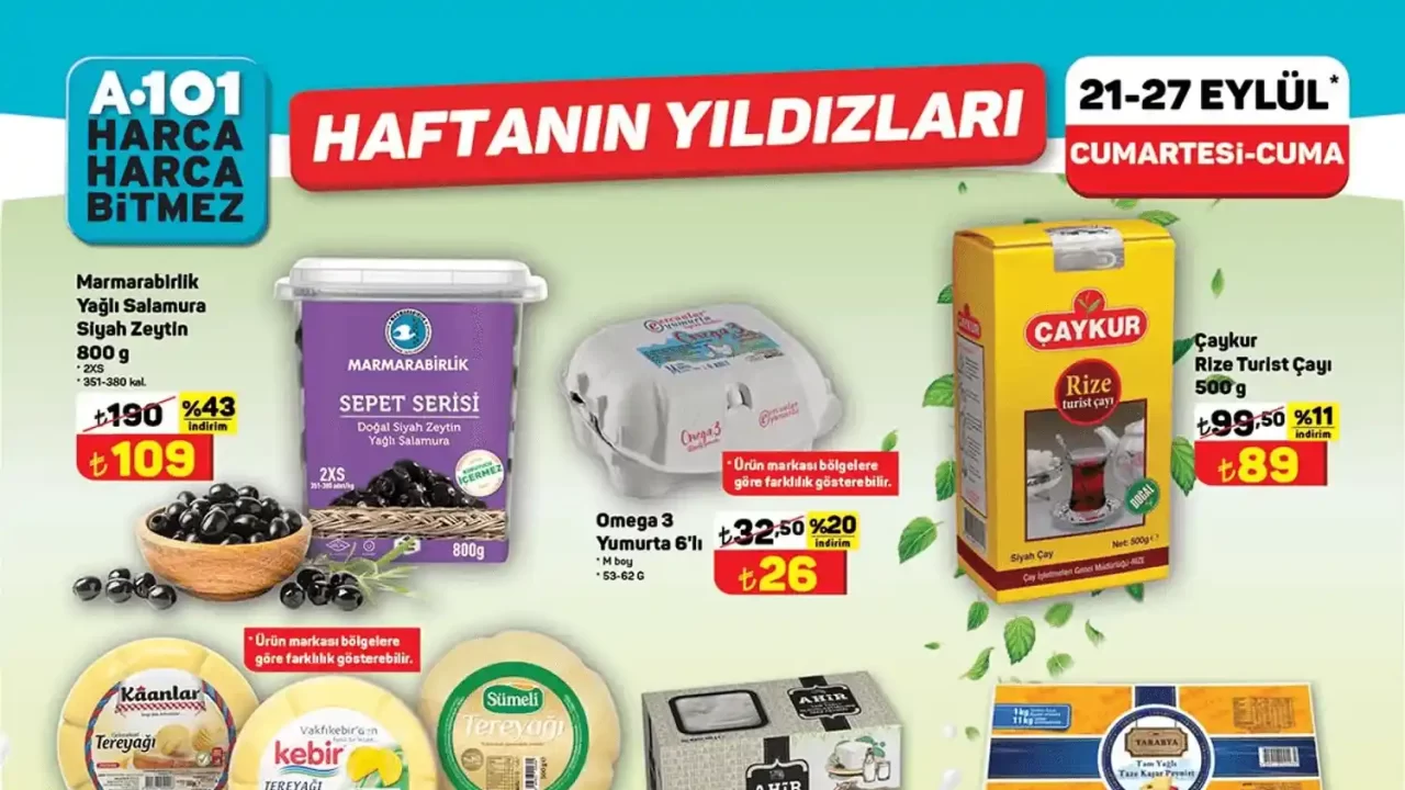 A101 21 Eylül 2024 Aktüel Ürünler Kataloğu