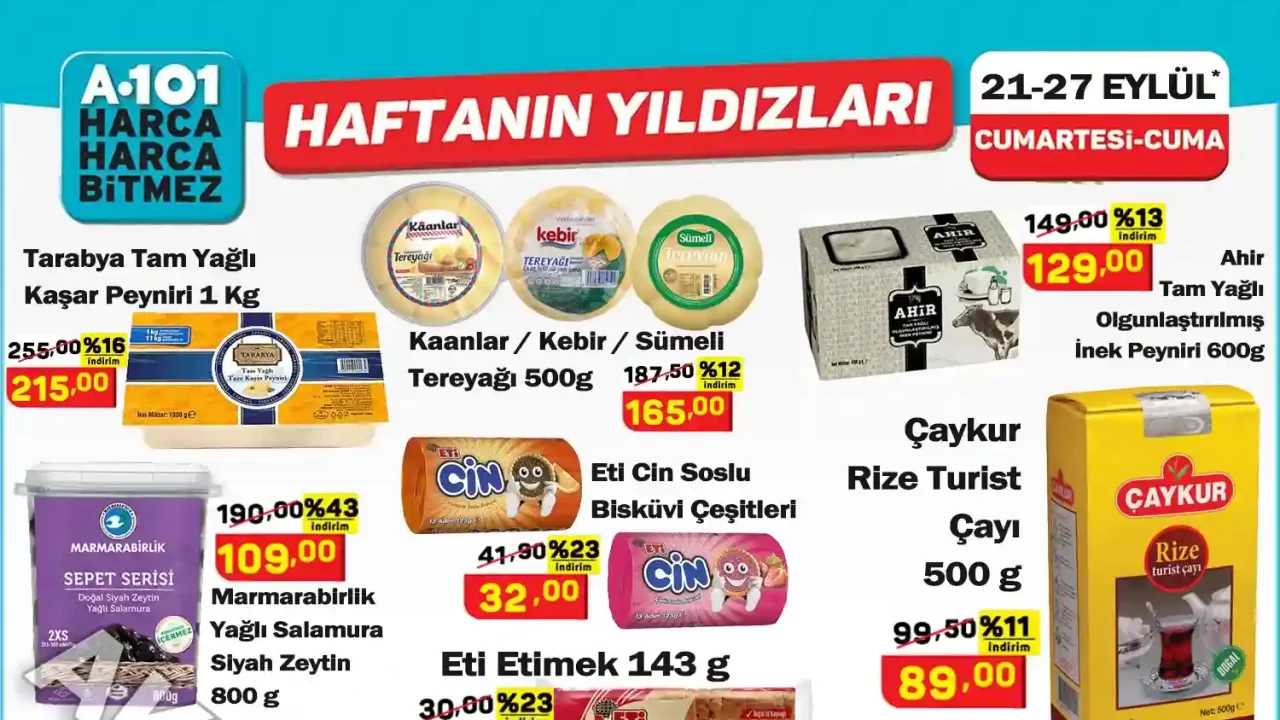 A101 21 Eylül 2024 Aktüel Ürünler Kataloğu