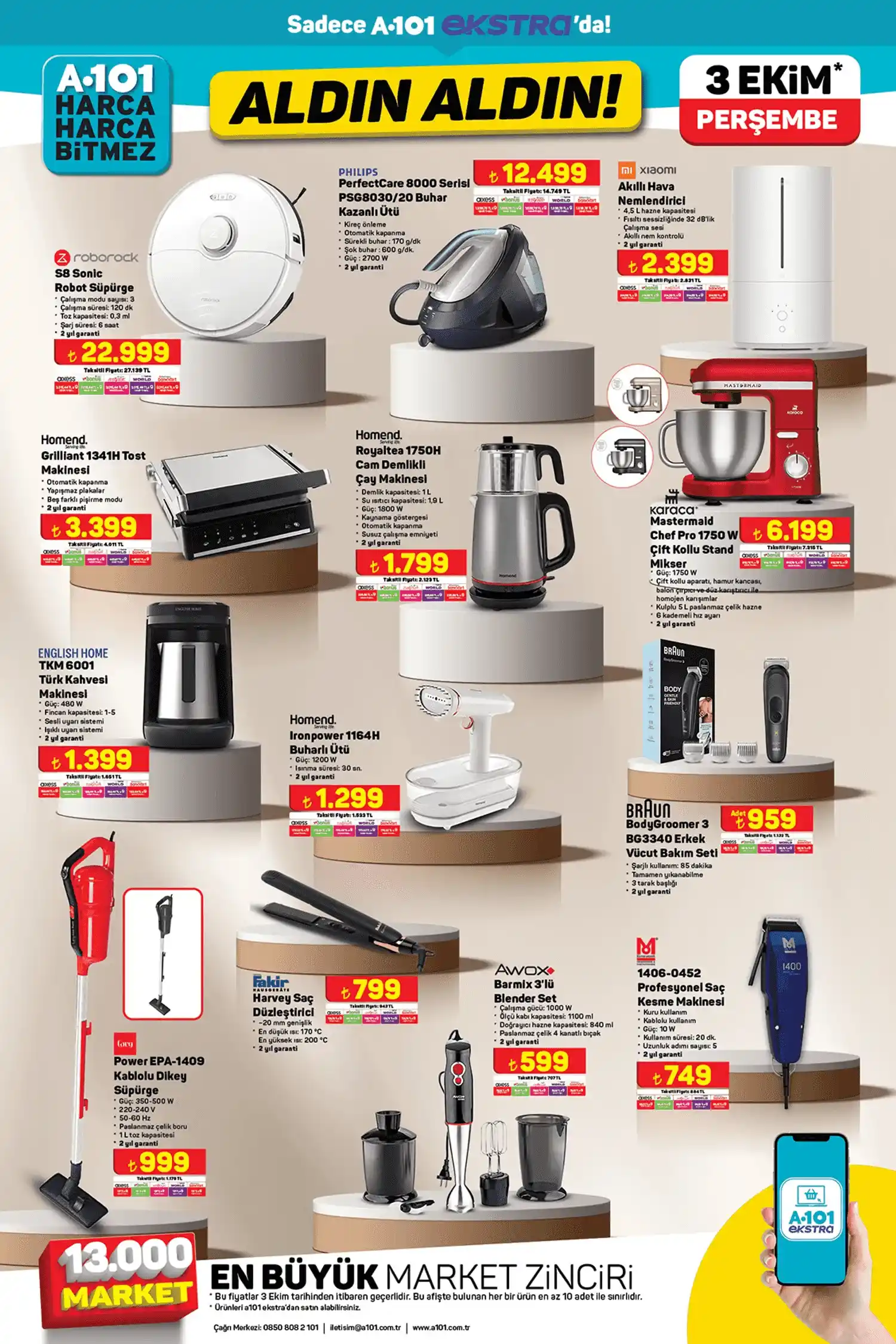 A101 3 Ekim 2024 Online Katalog Sayfa 3