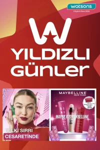 Watsons EYLÜL 2024 Aktüel Ürünler Kataloğu