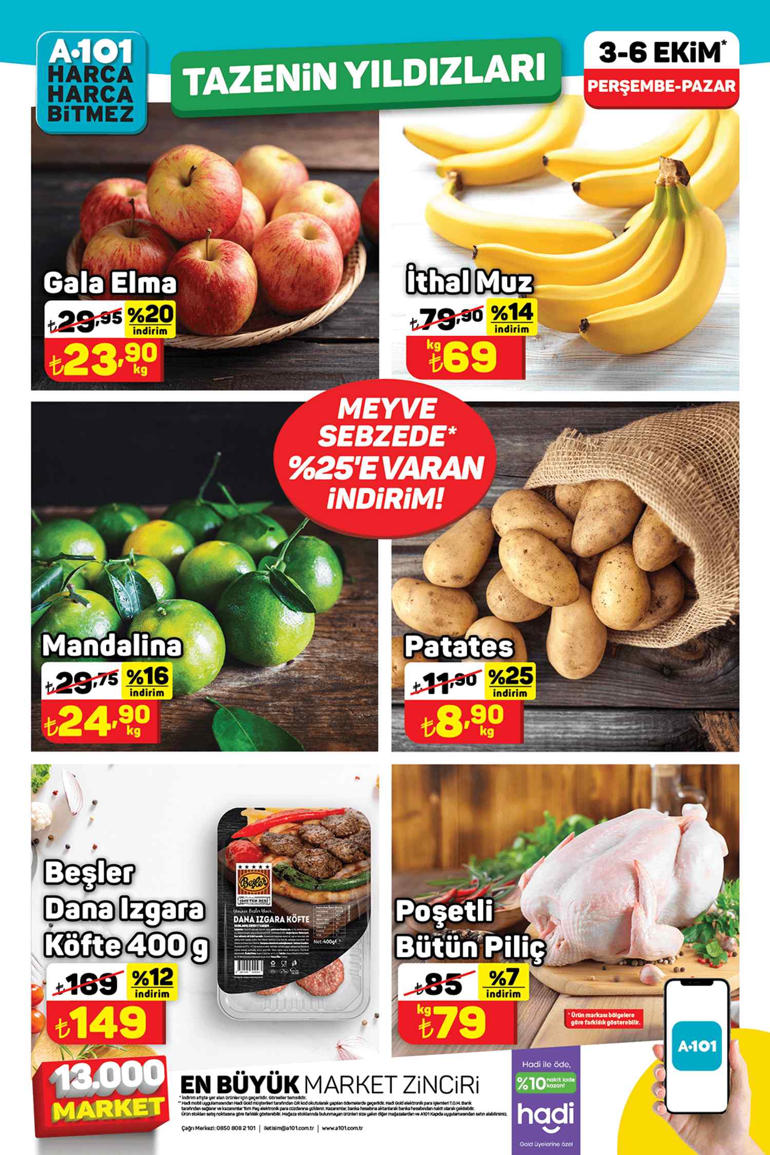 A101 Tezenin Yıldızları 3-6 Ekim 2024