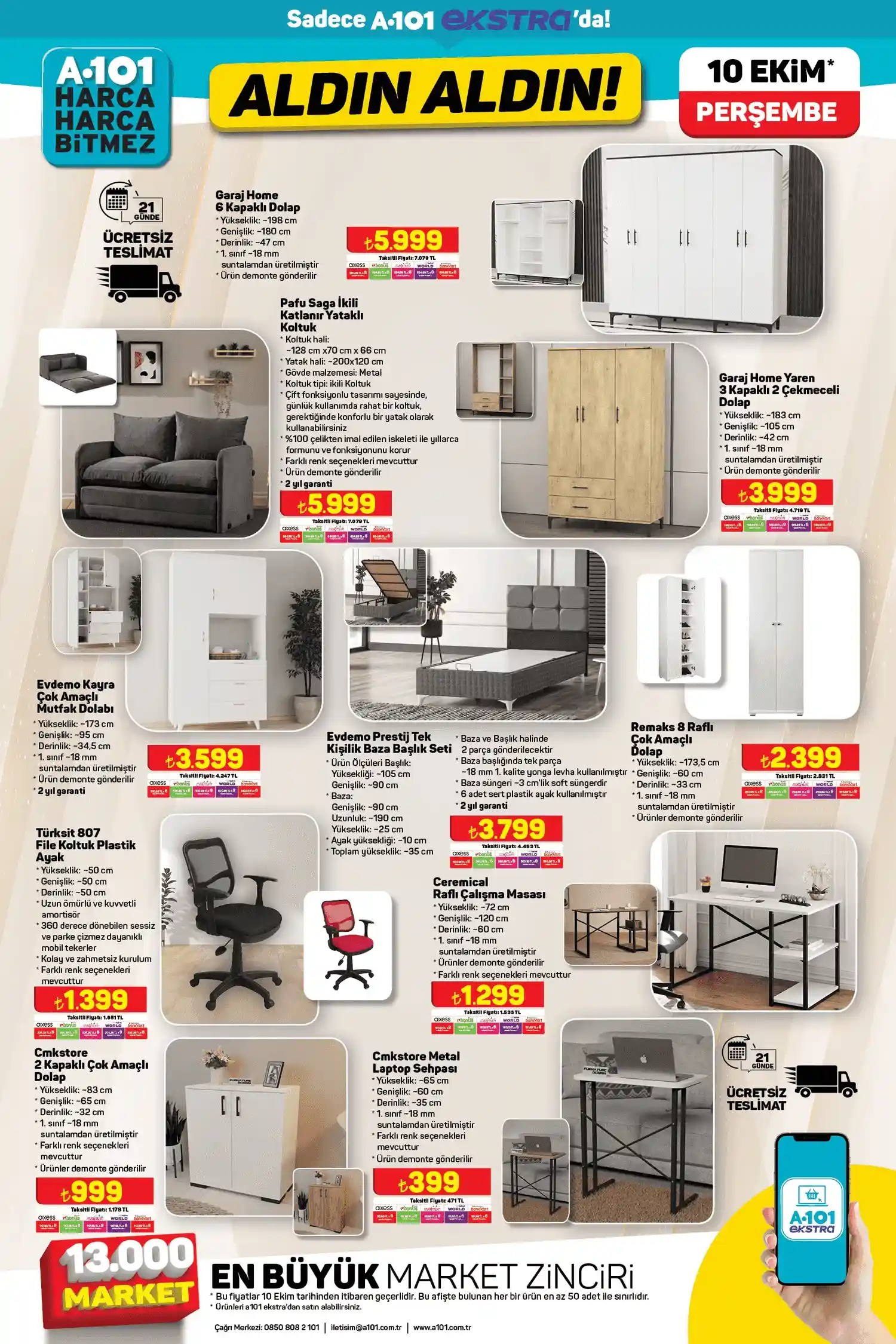 A101 10 EKİM 2024 ONLİNE KATALOG SAYFA 6