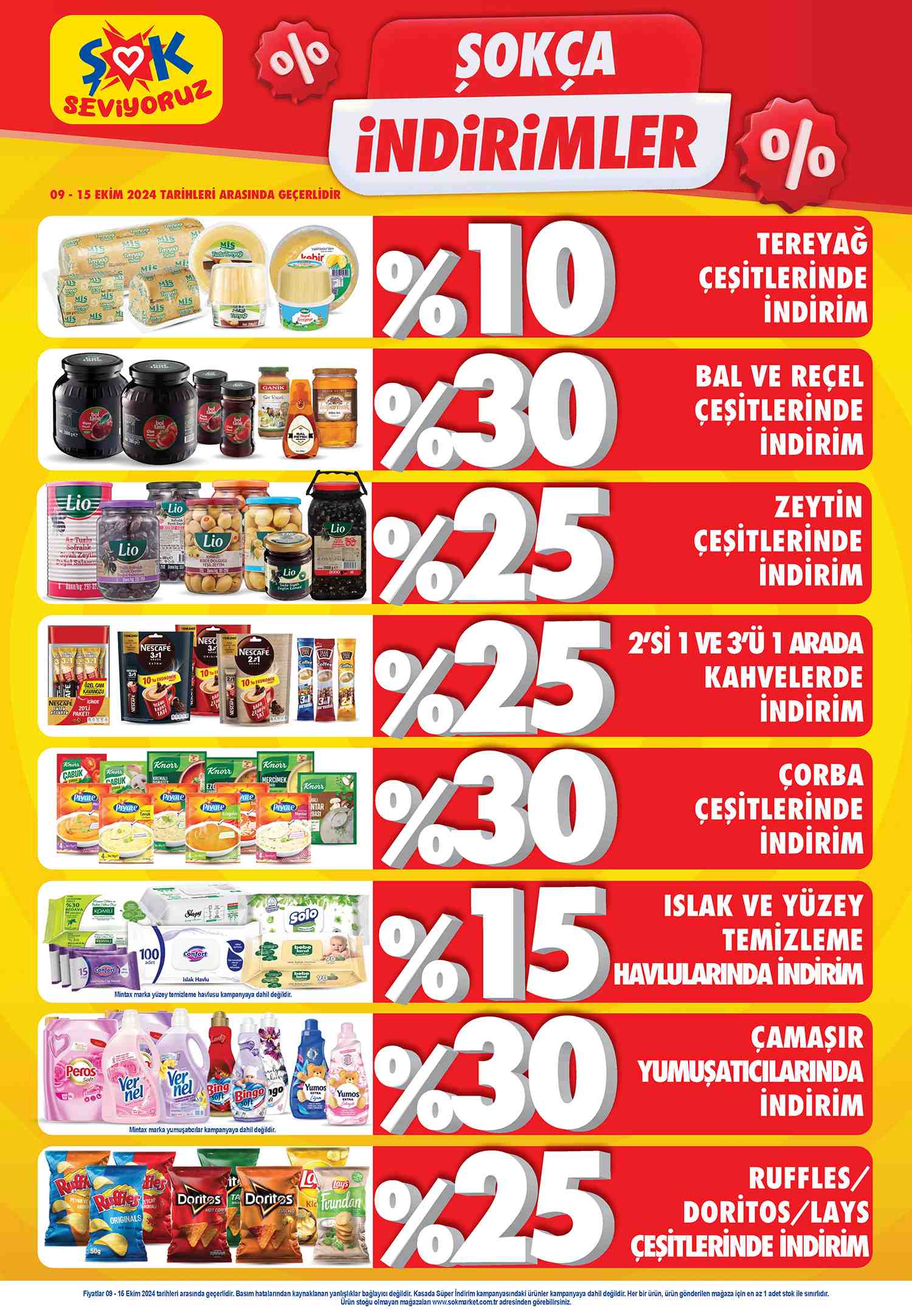Şok 9 Ekim 2024 ŞOKÇA İNDİRMLER Kataloğu