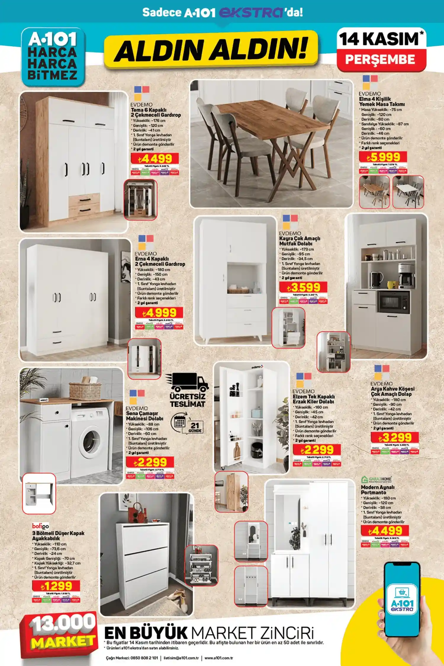 A101 Aktüel 14 Kasım 2024 Online Katalog Sf 6