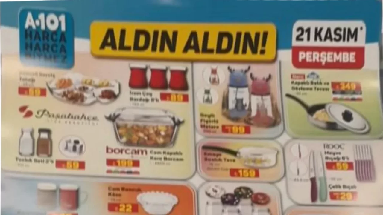 A101 21 Kasım 2024 Aktüel Ürünler Kataloğu