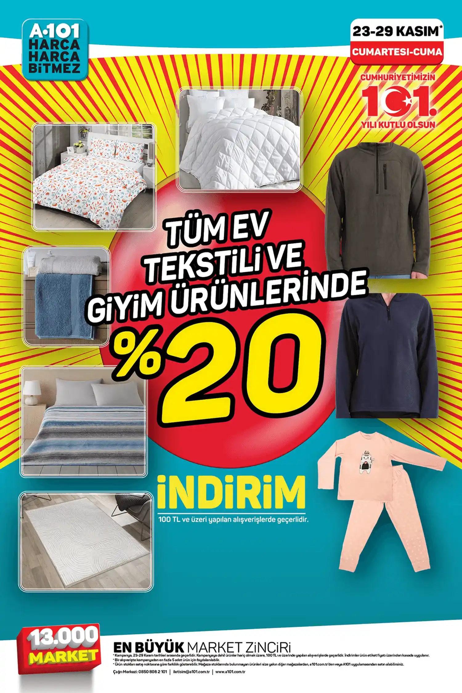 A101 23 Kasım 2024 Aktüel Ürünler Kataloğu