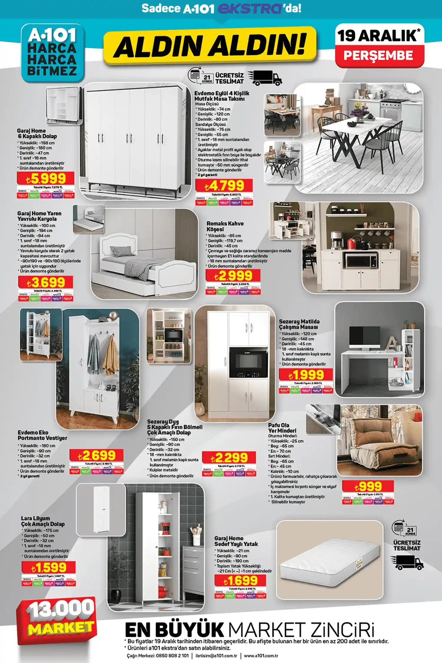 A101 19 Aralık 2024 Online Kataloğu Sayfa 7