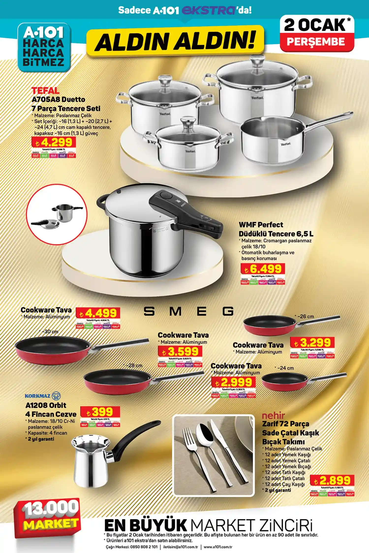 A101 2 Ocak 2025 Online Katalog Sayfası 4