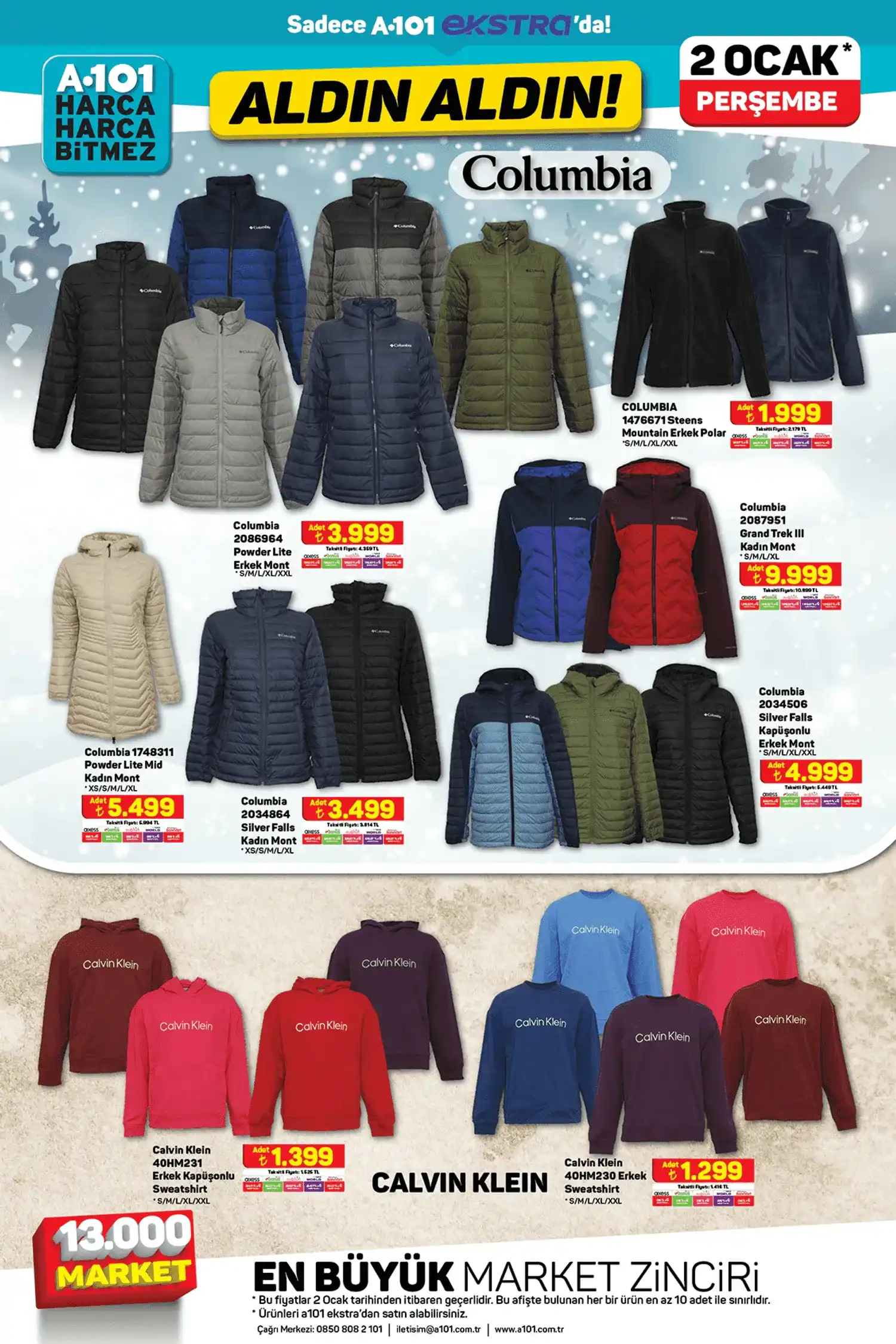 A101 2 Ocak 2025 Online Katalog Sayfası 7