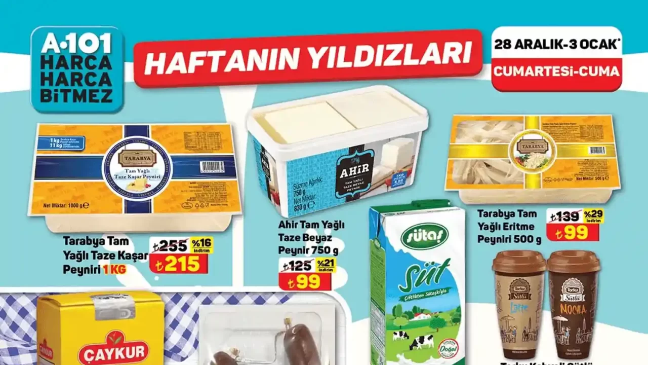 A101 28 Aralık 2024 Aktüel Ürünler Kataloğu